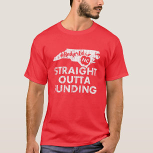 NC Red for Ed - North Carolina Teacher Strip T-Shirt