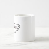 Nc-Staats-Zuhause-Tasse Kaffeetasse (Mittel)