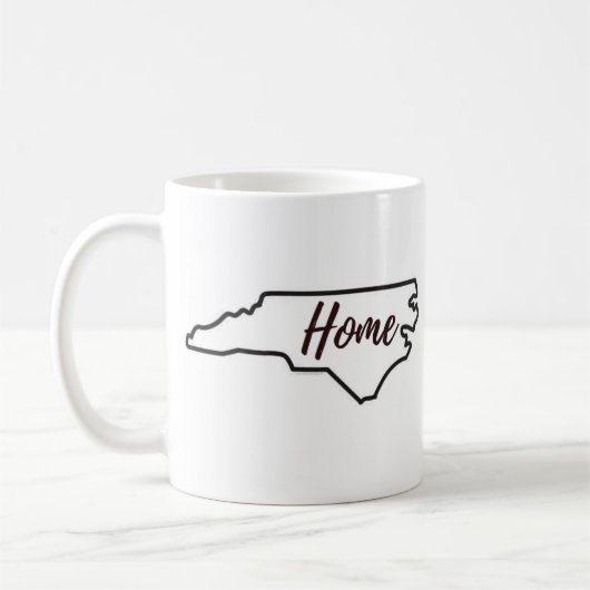 Nc-Staats-Zuhause-Tasse Kaffeetasse (Links)