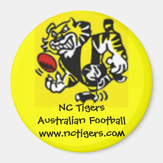 NC Tigers Magnet (Vorne)