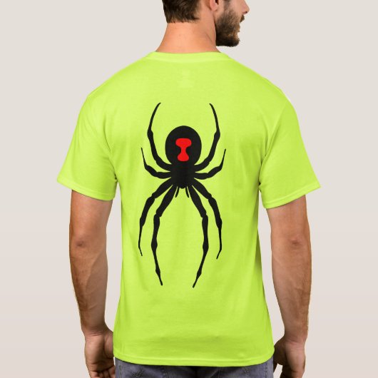 NC Triad Chapter - Black Widow T-Shirt (Rückseite)