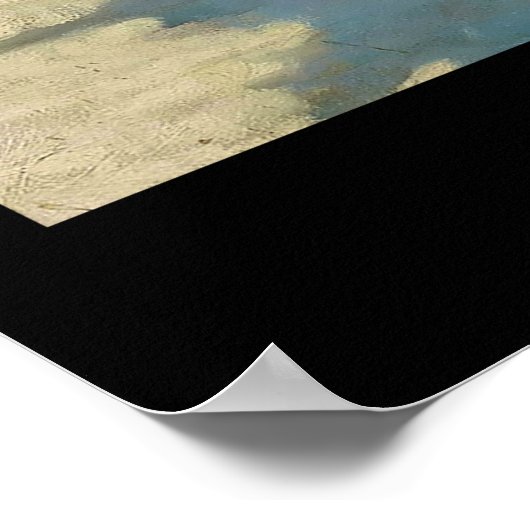 NC Wyeth Historisches Gemälde "The Rodeo" Poster (Ecke)