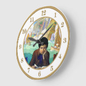 NC WYETH TALES DER ABENTEUER GROßE WANDUHR (Winkel)