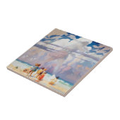 NC Wyeth The Giant Artwork Beach Coastal Fliese (Seite)