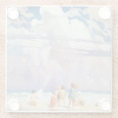 NC Wyeth The Giant Artwork Beach Coastal Glasuntersetzer (Rückseite)