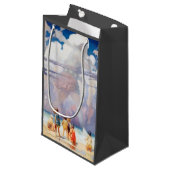 NC Wyeth The Giant Artwork Beach Coastal Kleine Geschenktüte (Vorderseite Schrägansicht)