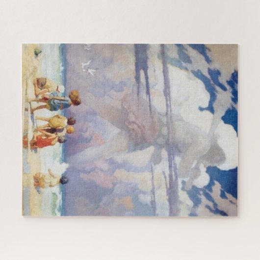NC Wyeth The Giant Artwork Beach Coastal Puzzle (Horizontal)