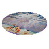 NC Wyeth The Giant Artwork Beach Coastal Schneidebrett (Ecke)