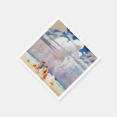 NC Wyeth The Giant Artwork Beach Coastal Serviette (Ecke)