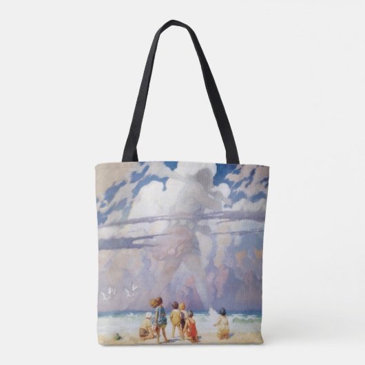 NC Wyeth The Giant Artwork Beach Coastal Tasche (Rückseite)