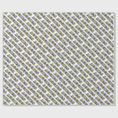 NCA&T Staat University | Aggies Wordmark Geschenkpapier (Flach)