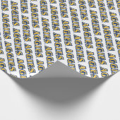 NCA&T Staat University | Aggies Wordmark Geschenkpapier (Ecke)