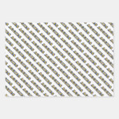 NCA&T Staat University | Aggies Wordmark Geschenkpapier Set (Vorderseite 2)