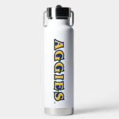 NCA&T Staat University | Aggies Wordmark Trinkflasche (Vorderseite)