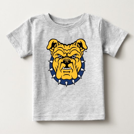 NCA&T Staat University | Bulldog Face Baby T-shirt (Vorderseite)
