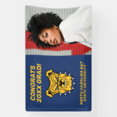 NCA&T Staat University | Bulldog Face Banner (Vertikal)