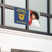 NCA&T Staat University | Bulldog Face Banner (Äußeres Gebäude)