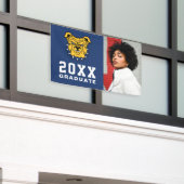 NCA&T Staat University | Bulldog Face Banner (Äußeres Gebäude)