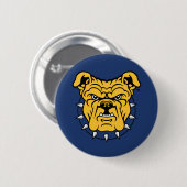 NCA&T Staat University | Bulldog Face Button (Vorne & Hinten)