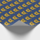 NCA&T Staat University | Bulldog Face Geschenkpapier (Ecke)