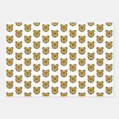 NCA&T Staat University | Bulldog Face Geschenkpapier Set (Vorderseite)