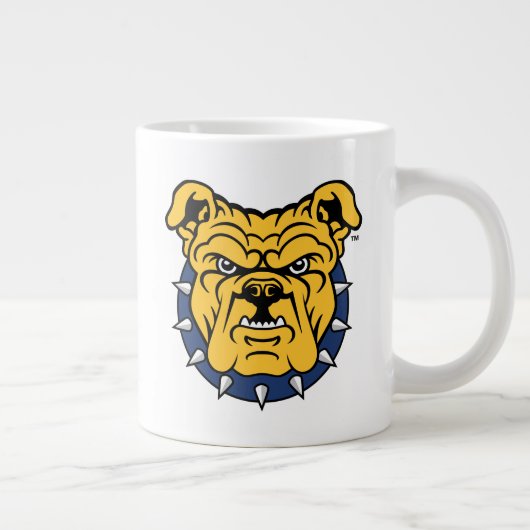 NCA&T Staat University | Bulldog Face Jumbo-Tasse (Rechts)