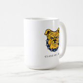 NCA&T Staat University | Bulldog Face Kaffeetasse (VorderseiteRechts)