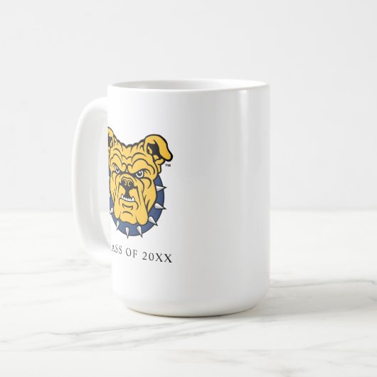 NCA&T Staat University | Bulldog Face Kaffeetasse (Vorderseite Links)
