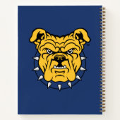 NCA&T Staat University | Bulldog Face Notizblock (Rückseite)