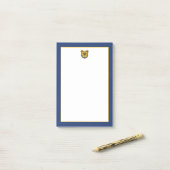 NCA&T Staat University | Bulldog Face Post-it Klebezettel (Auf Schreibtisch)