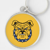 NCA&T Staat University | Bulldog Face Schlüsselanhänger (Vorne)
