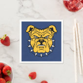 NCA&T Staat University | Bulldog Face Serviette (Beispiel)