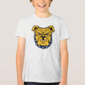 NCA&T Staat University | Bulldog Face Tri-Blend Shirt (Vorderseite)