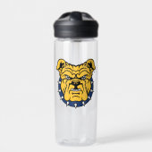 NCA&T Staat University | Bulldog Face Trinkflasche (Vorderseite)