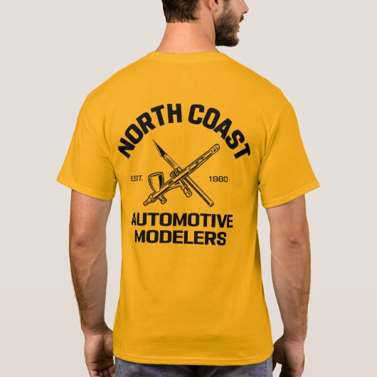 NCAM Cross Shirt - Back Print (Rückseite)
