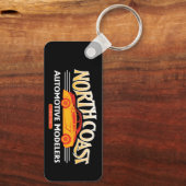 NCAM-Schlüsselanhänger-Metallrechteck Schlüsselanhänger (Rückseite)