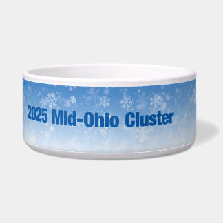 NCBMDC Mid-Ohio Cluster 2025 Hunde-Schale Napf