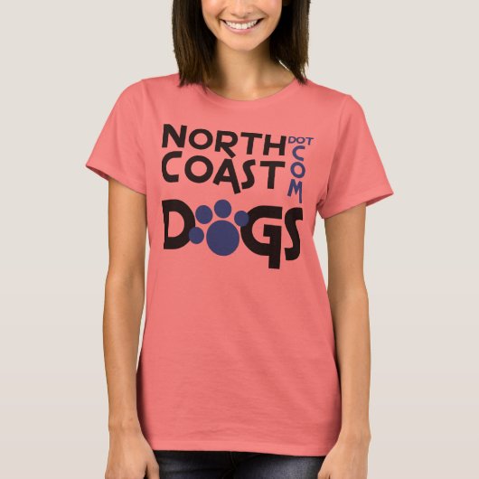 NCD Big-Logo-T - Shirt - Women's Blue Ringer (Vorderseite)