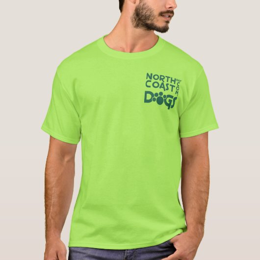 NCD transparentes Taschen-Logo T-Shirt (Vorderseite)