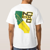 NCDXC großer Logo-T - Shirt (Rückseite)