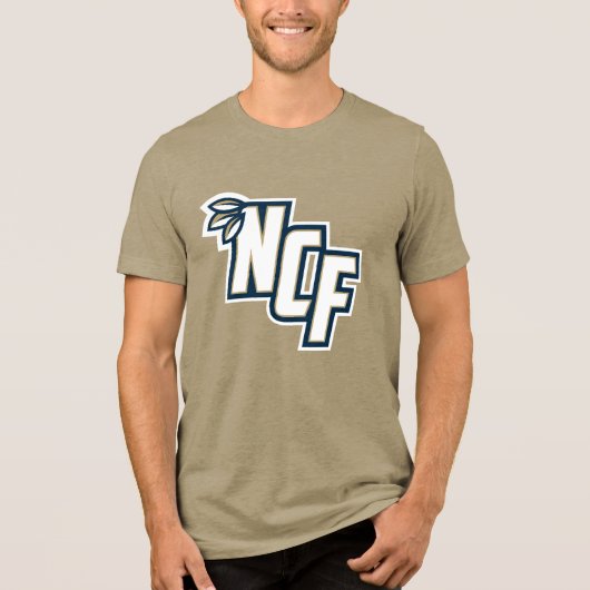 NCF-Logo Tri-Blend Shirt (Vorderseite)
