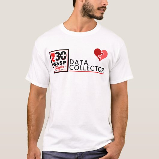 NCG&SP Data Collector T-Shirt (Vorderseite)