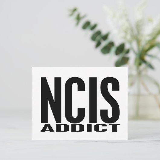 NCIS Addict Postkarte (Stehend Vorderseite)