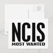 NCIS am meisten Gewollt Postkarte (Vorne/Hinten)