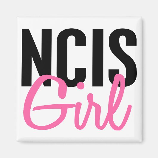 NCIS Girl 4 Magnet (Vorne)