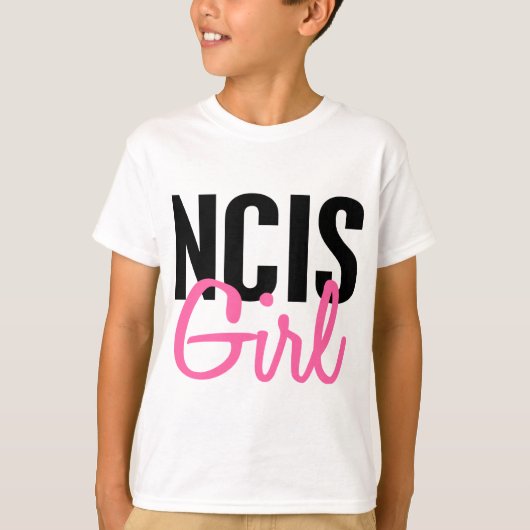 NCIS Girl 4 T-Shirt (Vorderseite)