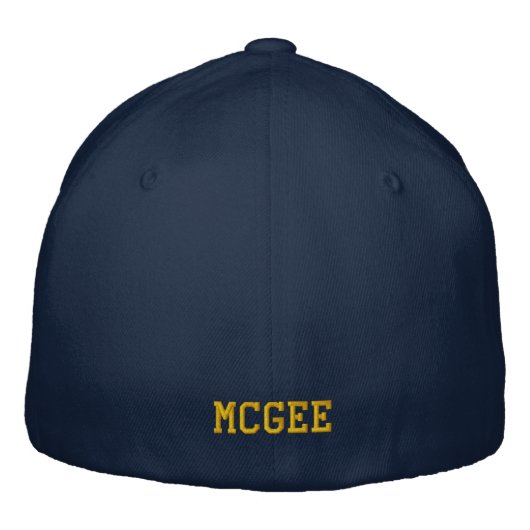 NCIS hat (McGee) Bestickte Baseballkappe (Rückseite)