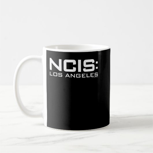 NCIS Los Angeles Logo Kaffeetasse (Links)