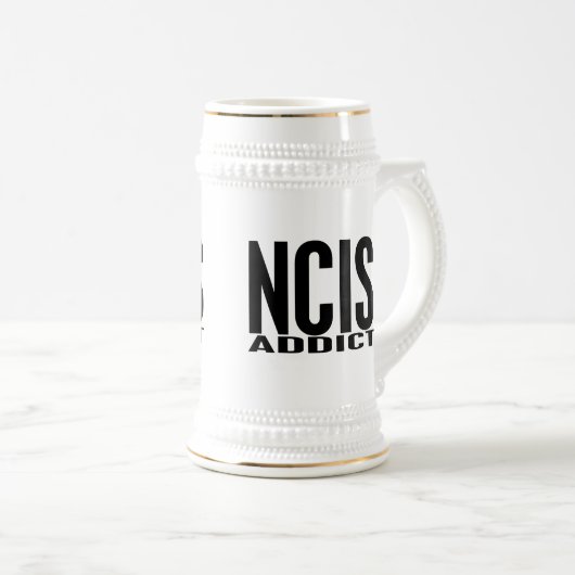NCIS Süchtiger Bierglas (VorderseiteRechts)