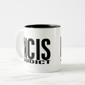 NCIS Süchtiger Zweifarbige Tasse (Vorderseite Links)